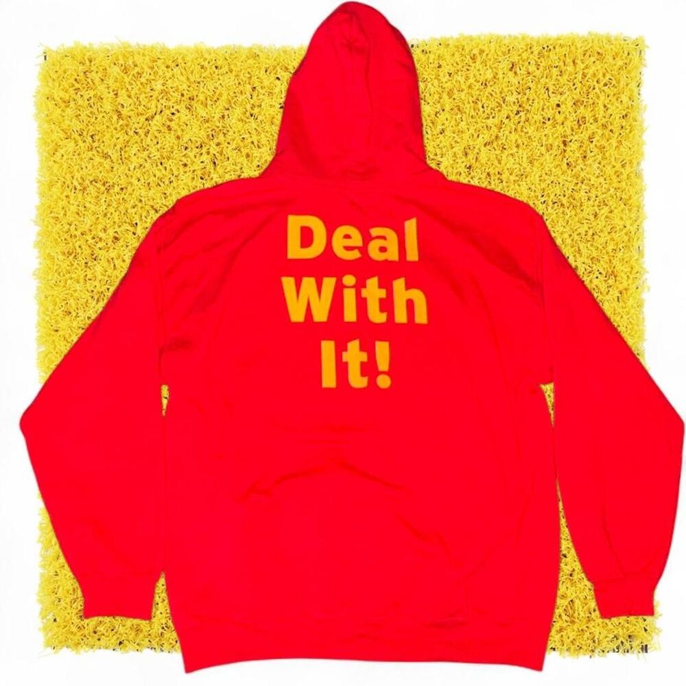 Unbranded Men's Red Hoodie - Picture 3 of 3